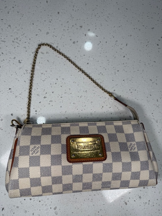 Louis Vuitton Handbags - Louis Vuitton Damier Azur Eva Clutch Handbag